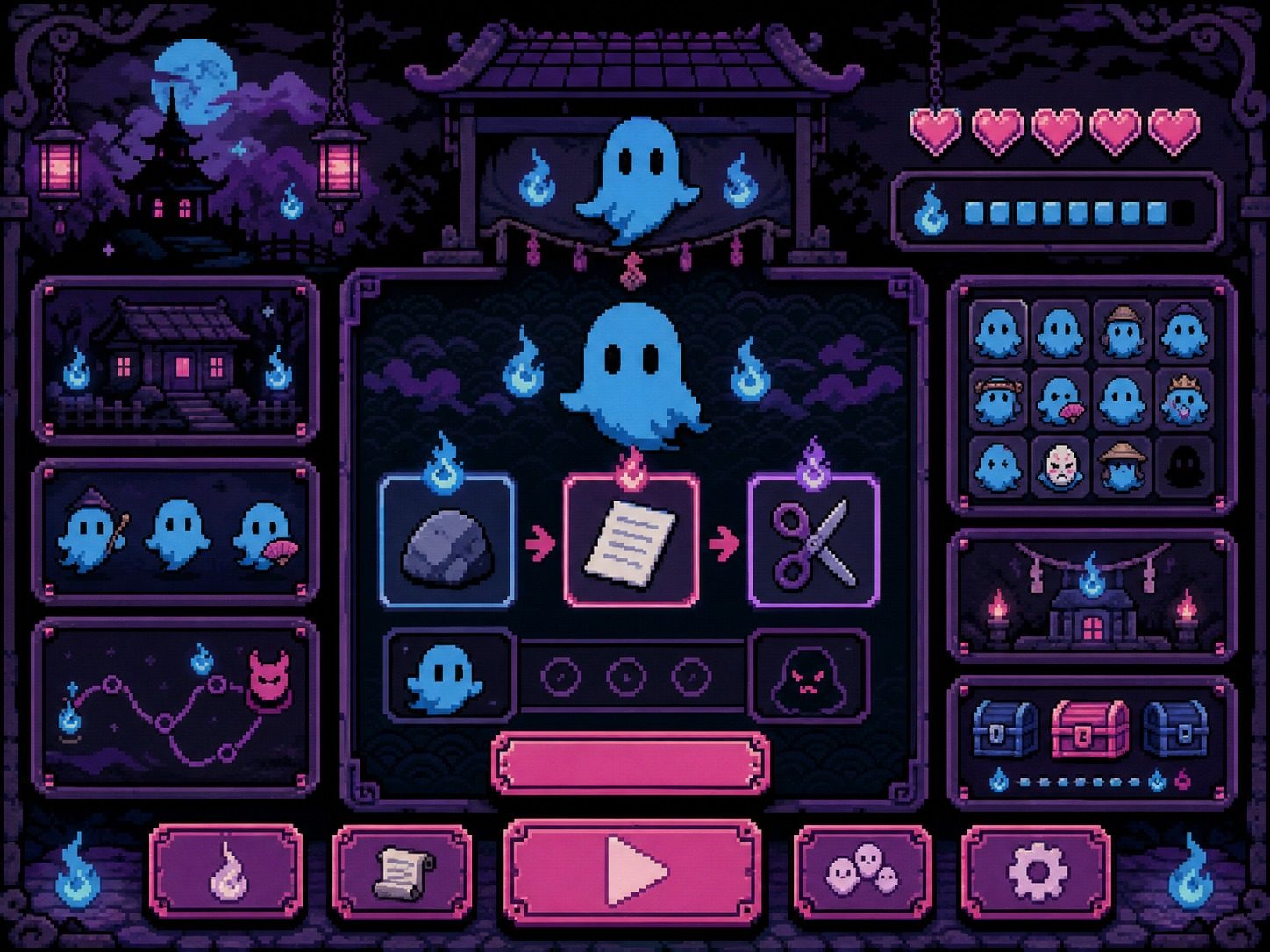 色情猜拳GHOST篇 角色养成 预览图 1